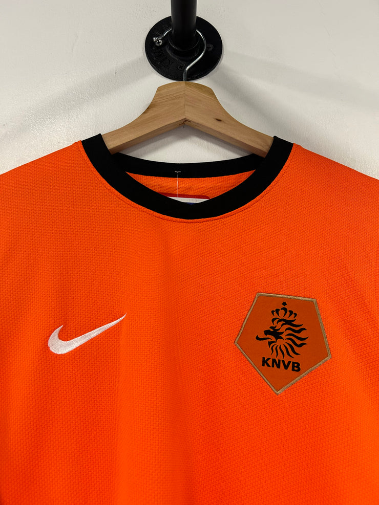 Vintage Nike Netherlands Orange Long Sleeve