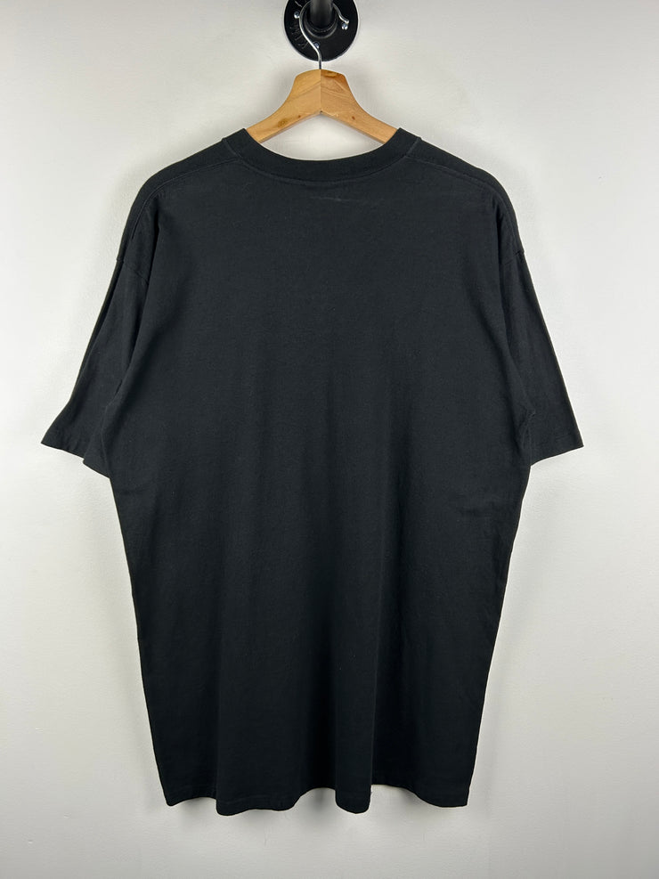 Vintage 90s Sugar Bowl Miami VS Alabama Football Black Tee