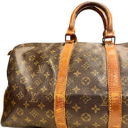 Louis Vuitton Keepall 45 Monogram Canvas Duffle Bag