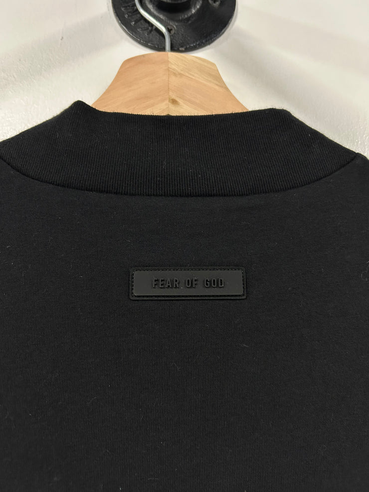 Fear Of God Essentials Arch Logo Jet Black Tee