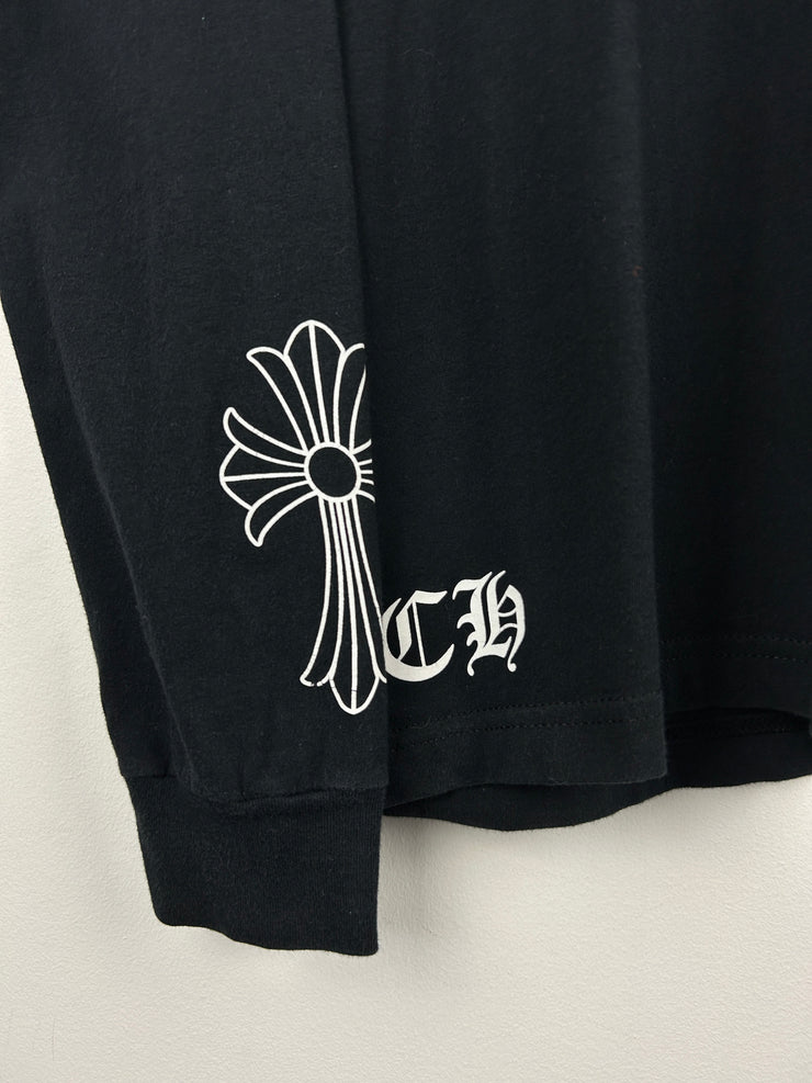 Chrome Hearts Multi Cross Cemetery Black Long Sleeve