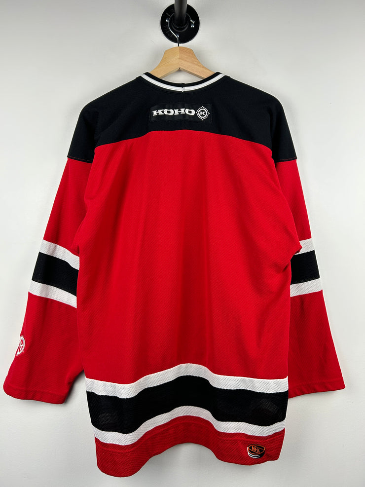 Vintage 90s NHL Koho New Jersey Devils Red Hockey Jersey
