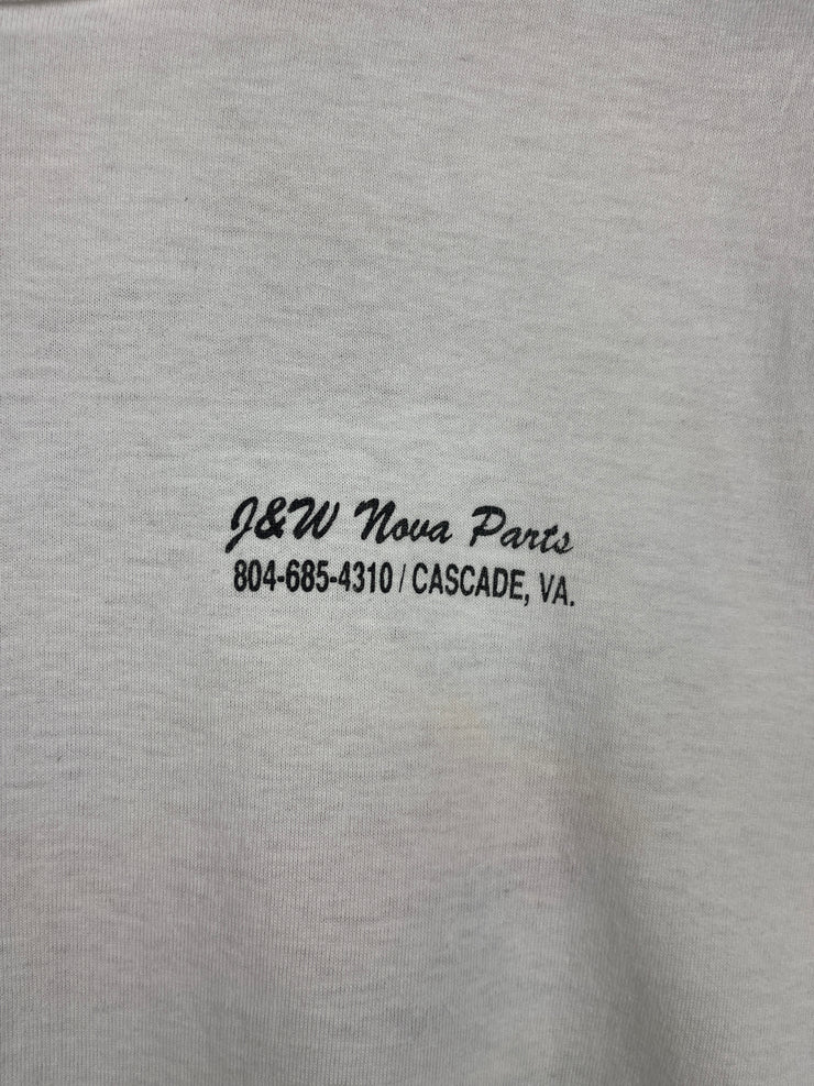 Vintage 90s Chevrolet Nova White Tee