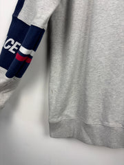 Palace Sleeve Spellout Grey Crewneck