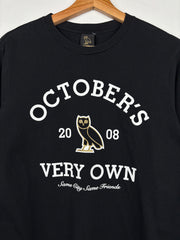 OVO Collegiate Logo Black Long Sleeve