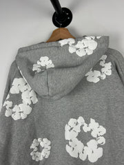 Denim Tears The Cotton Wreath Grey Hoodie