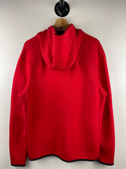 Nike Tech Fleece Red Zip Up Hoodie