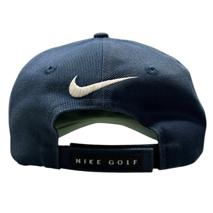 Vintage 90s Nike Golf Tour Navy Strapback Hat