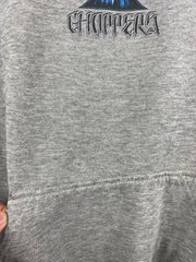 Vintage West Coast Choppers Choppers For Life Grey Hoodie