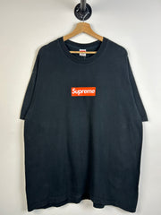 Supreme FW19 San Francisco Box Logo Black Tee