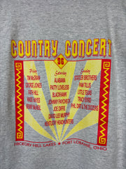 Vintage 90s Country Concert 98' Grey Tee