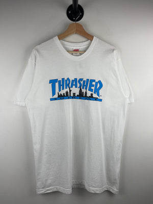 Supreme X Thrasher FW21 White Tee
