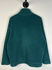 Vintage 90's Patagonia Quarter Zip Green Fleece