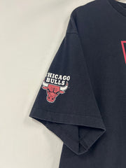 Vintage 90's Starter Chicago Bulls B Black Tee