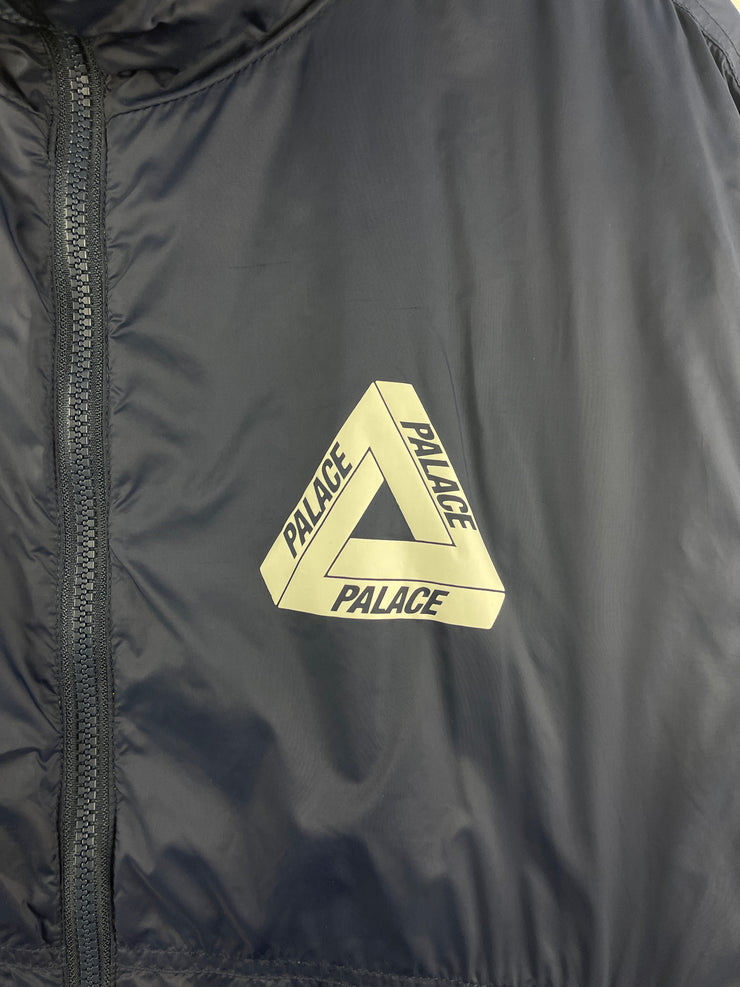 Palace Thinsulate Tri-Ferg Navy & Yellow Reversible Jacket