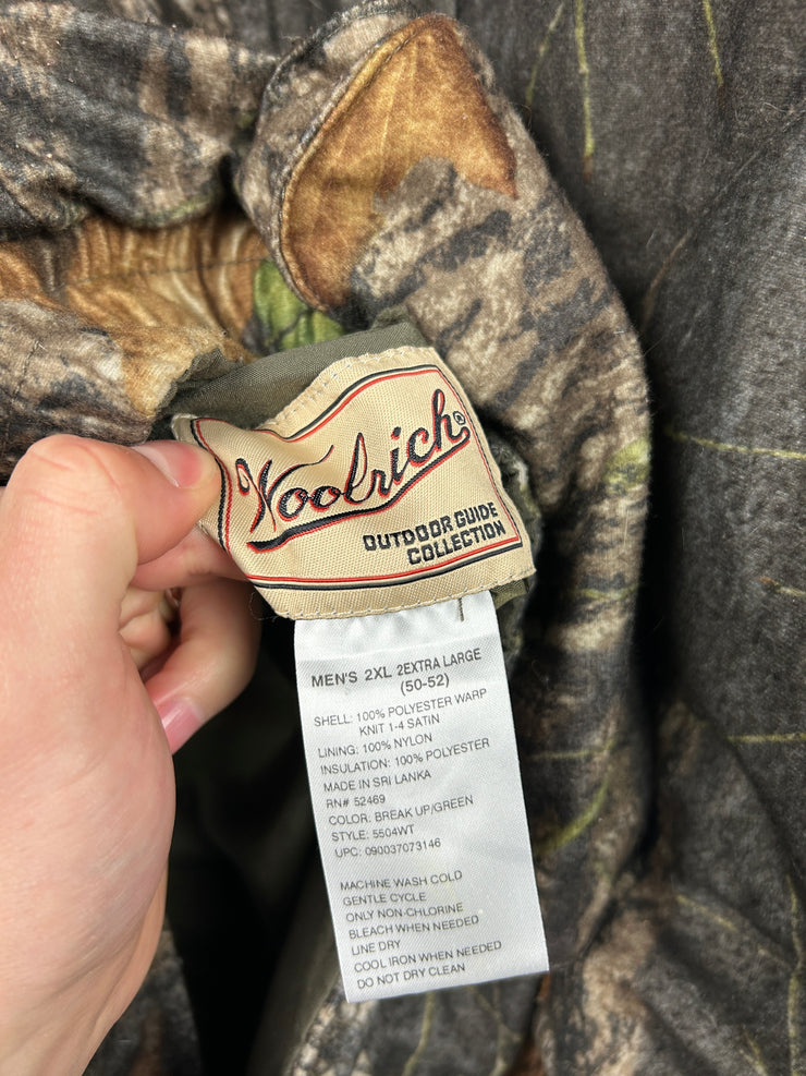 Vintage Woolrich Real Tree Camo Insualted Hooded Jacket