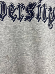 Vintage 90s Syracuse University Old English Spellout Grey Crewneck