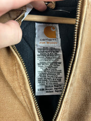 Vintage Carhartt Tan Active Hooded Women's Jacket