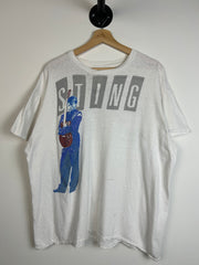 Vintage 80's Sting Honda Presents The Dream World Tour White Tee