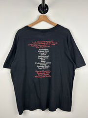 Vintage 90s Backstage Pass Battle Of The Bands Black Tee
