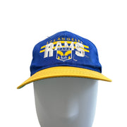 Vintage 90's Los Angeles Rams Blue Snapback Hat