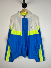 Vintage 90's Puma Blue & White Windbreaker