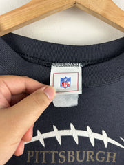 Vintage NFL Pittsburgh Steelers Black Crewneck