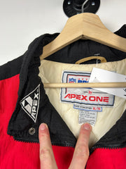 Vintage 90s NFL Apex San Francisco 49ers Red & Black Jacket