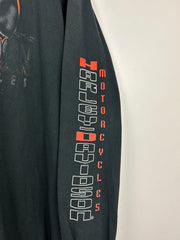 Vintage 90s Harley Davidson Alberta Black Long Sleeve