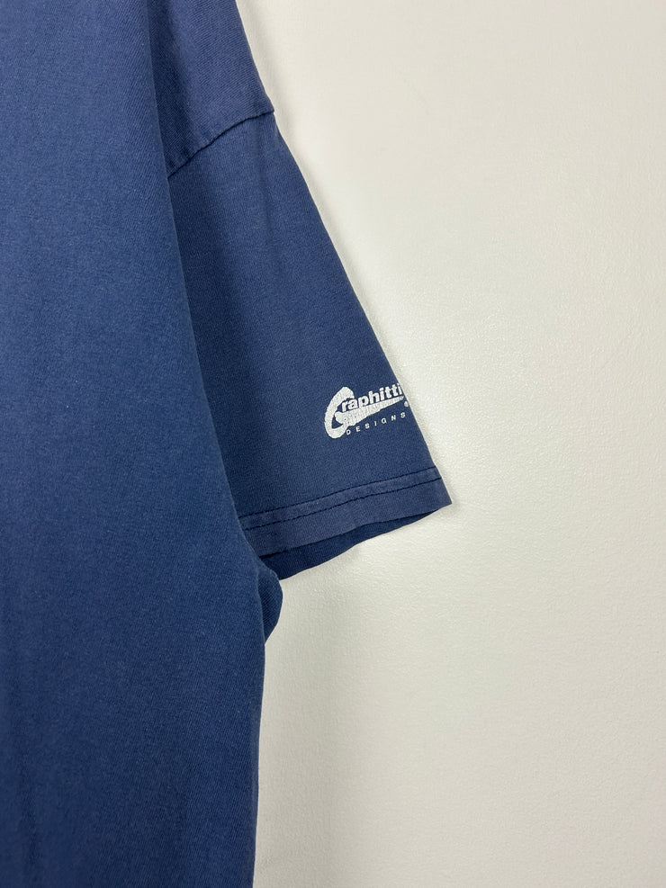 Vintage Marvel Fantastic 4 Blue Tee