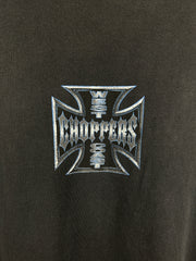 Vintage West Coast Choppers Long Beach Black & Blue Tee