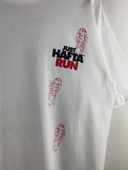 Vintage 90s Coed Naked Just Hafta Run Running White Tee