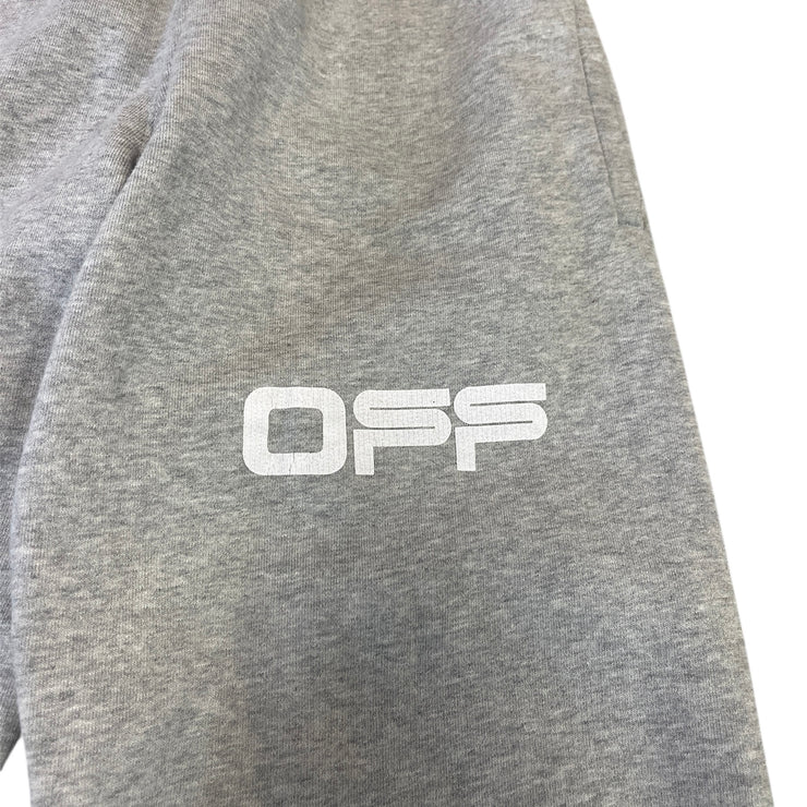 Off White Airport Tape Grey Sweatpants