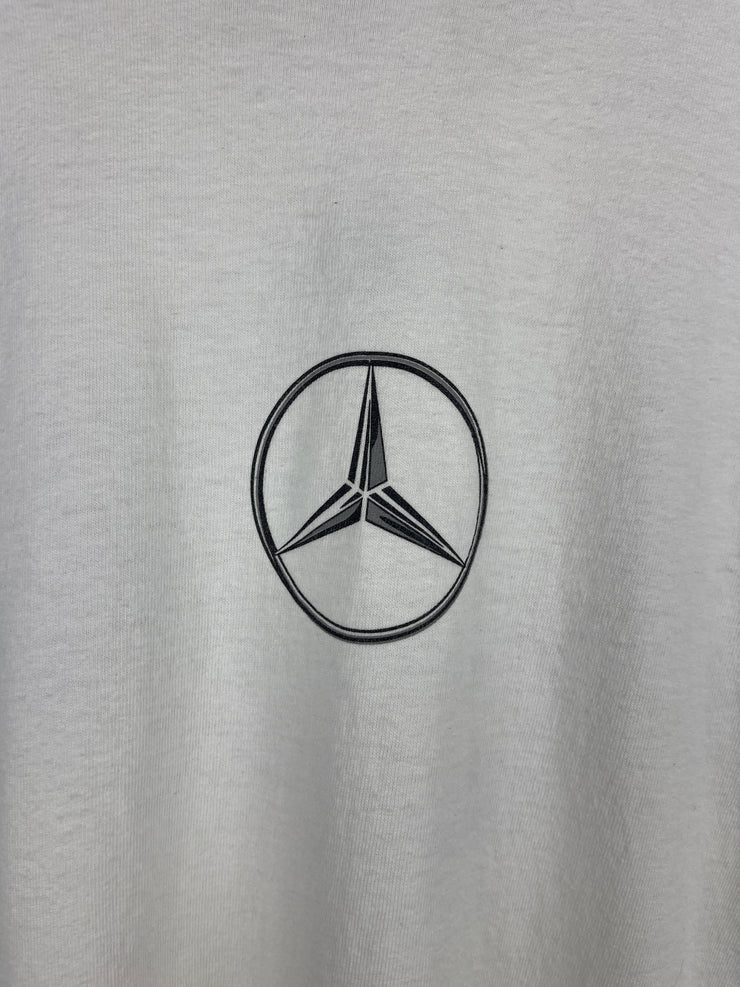 Vintage Mercedes Benz Giveaway White Tee