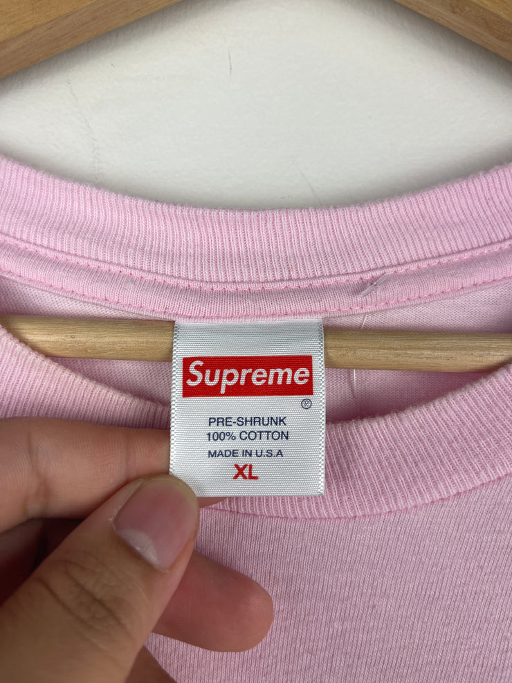 Supreme FW17 Gonz Light Pink Tee