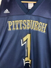 Vintage Y2K Adidas Pittsburgh Navy Football Jersey