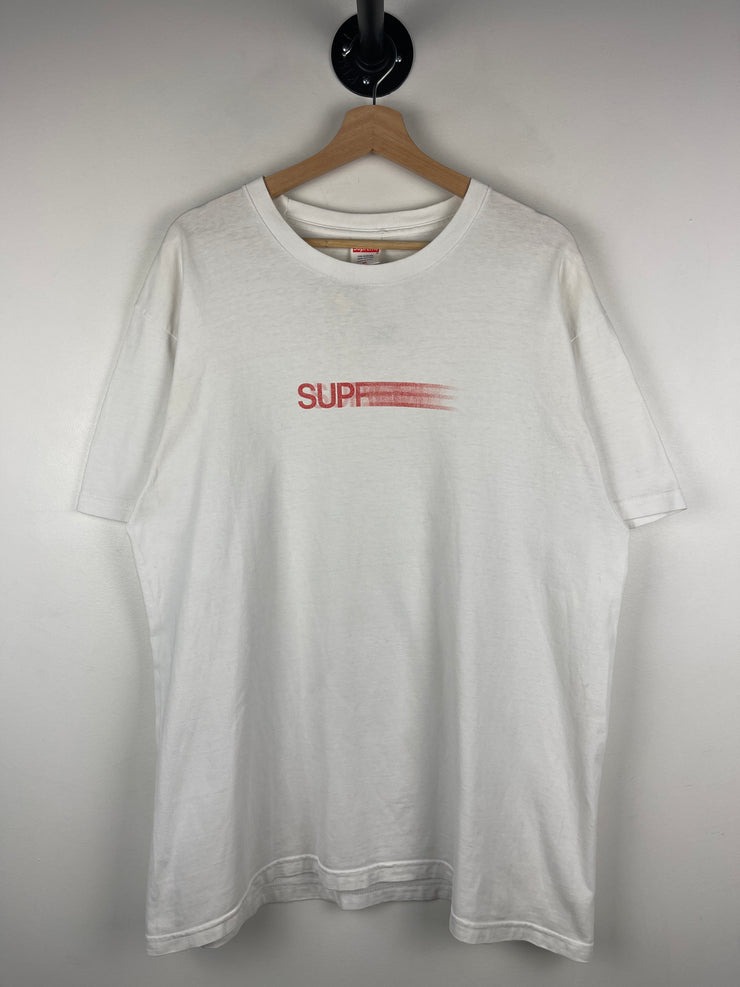 Supreme SS20 Motion Logo White Tee