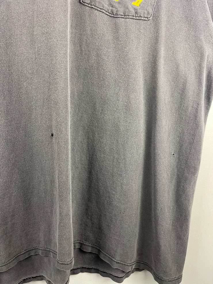 Vintage 90s Nascar Camel Smokes Jimmy Spencer Faded Black Tee