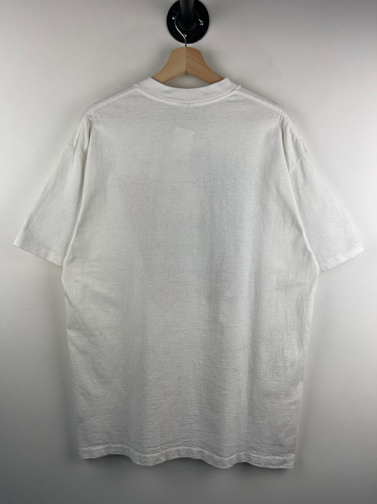 Vintage 90s Disney Mickey Mouse Italy White Tee
