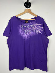 Vintage Harley Davidson London Purple Women’s Tee