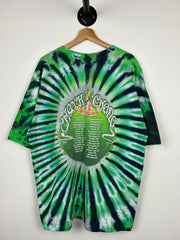 Vintage 90s Cheech And Chong Light Up America & Canada Tie Dye Tee