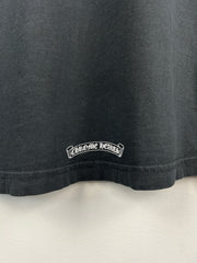 Chrome Hearts Shoulder Logo Spellout F*ck You Black Tee