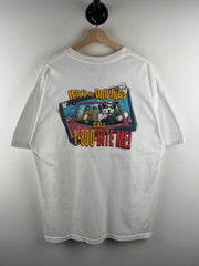 Vintage Big Dogs Hows My Driving White Tee