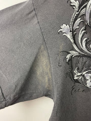 Vintage Y2K MMA Elite Skull Grey Tee