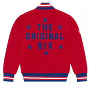 OVO x NHL Montreal Canadiens Red Varsity Jacket