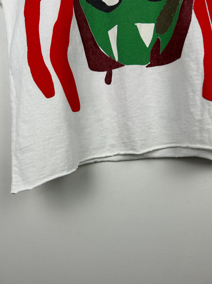 Playboi Carti x Cactus Plant Flea Market 4 WLR King Vamp White Tee