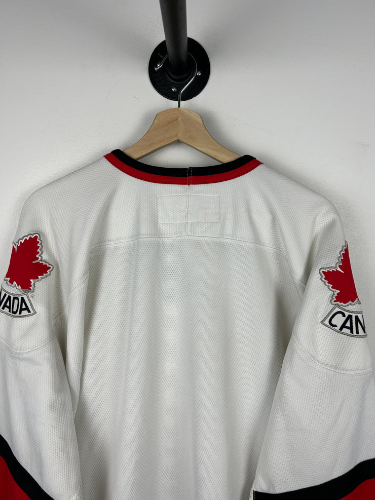 Vintage Nike Team Canada White Hockey Jersey