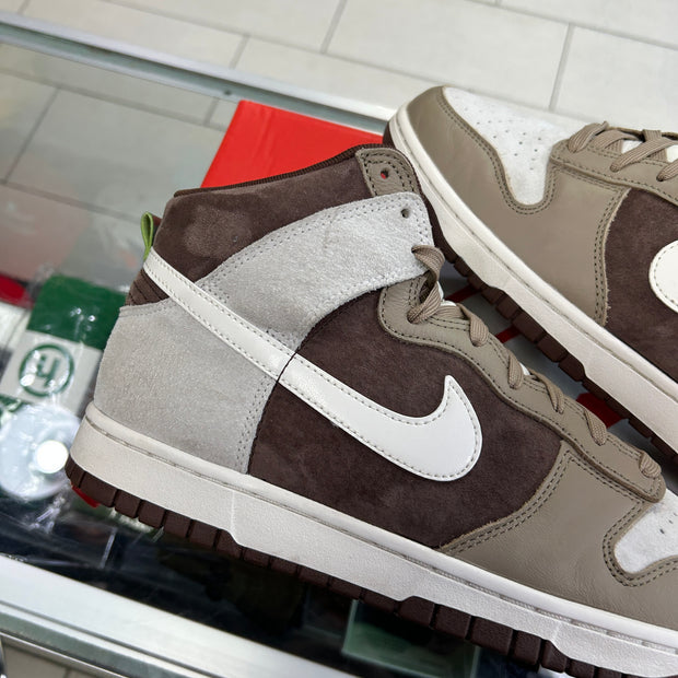Nike Dunk High Light Chocolate