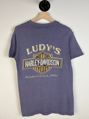 Vintage 1996 Harley Davidson Ludy's Purple Tee