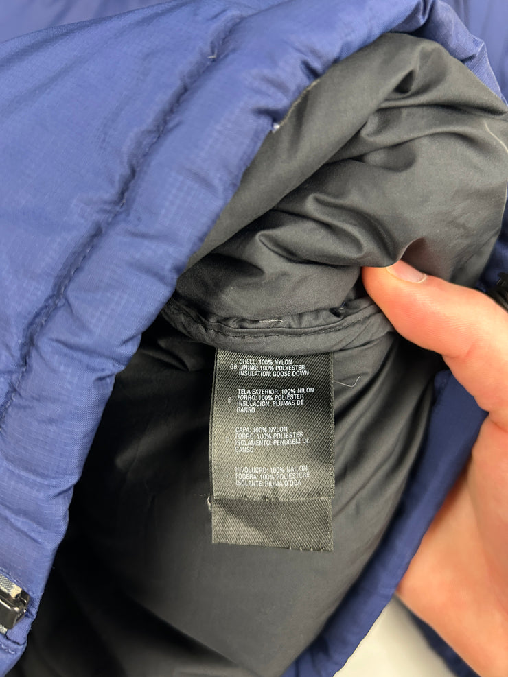The North Face Nuptse 700 Series Navy Down Filled Puffer Jacket
